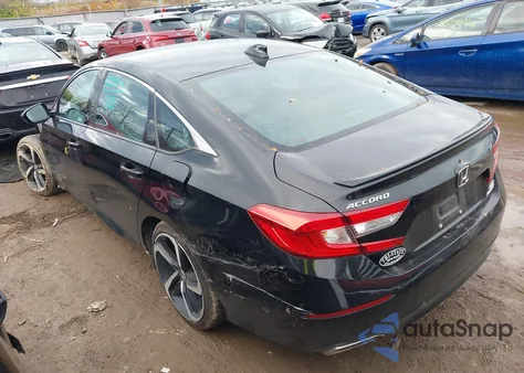 2020 Honda Accord Sport 2.0T z USA, uszkodzony, nr VIN 1HGCV2F37LA027370
